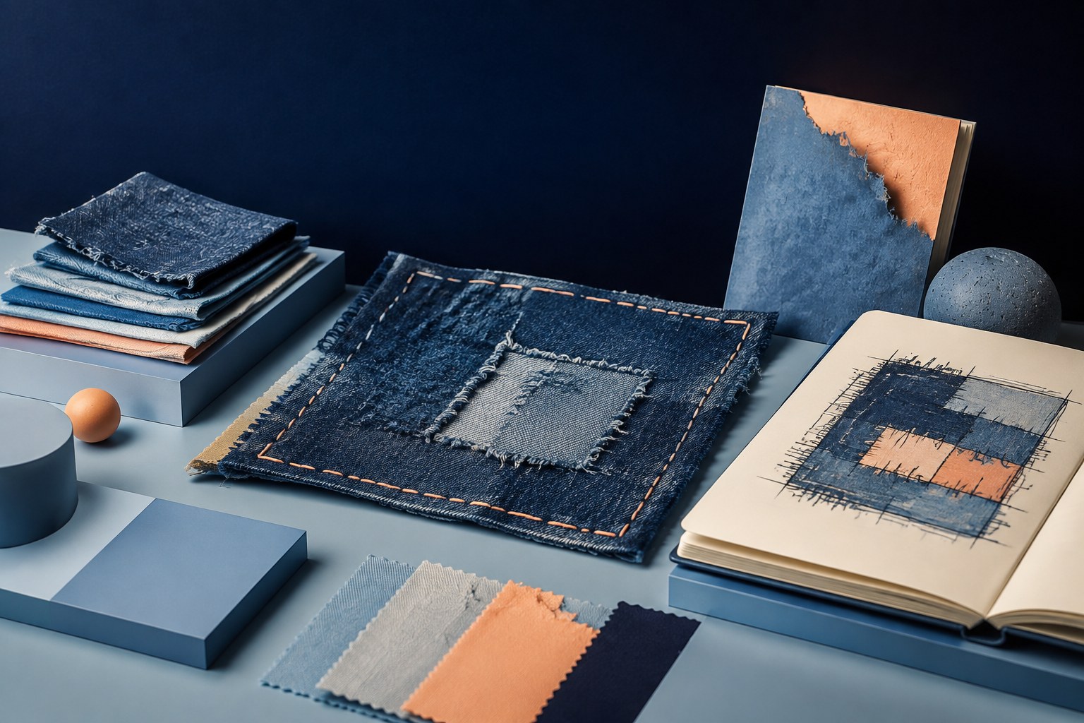 Plan how to explore a worn fabric item before making a change.