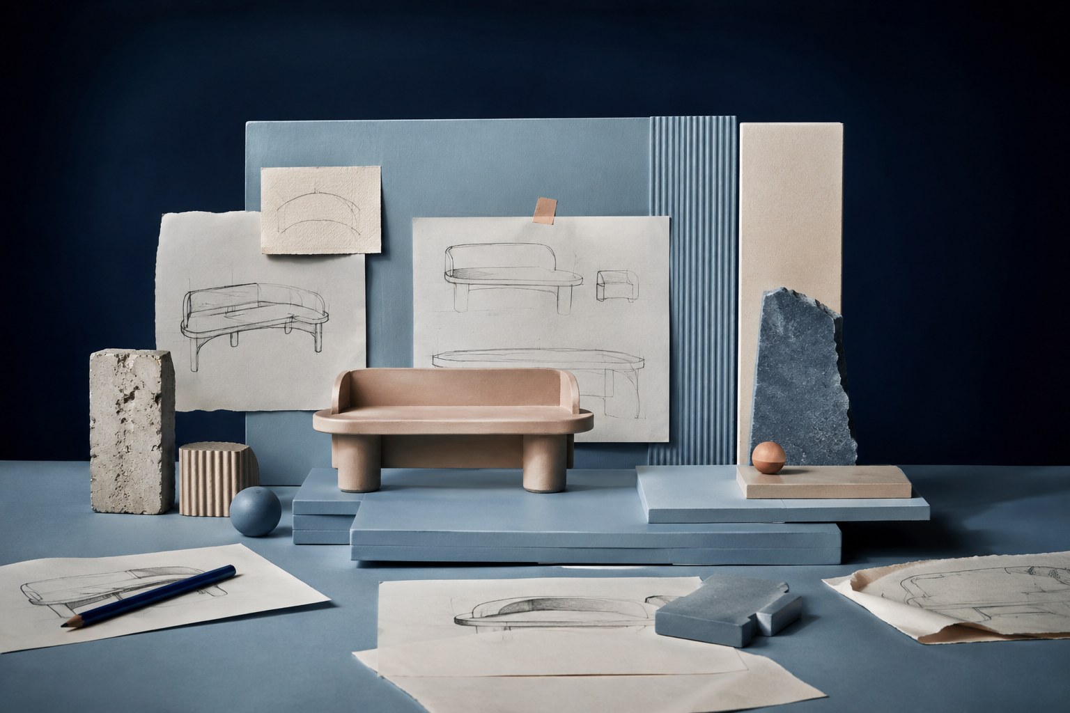 Show the process behind a small creative project.